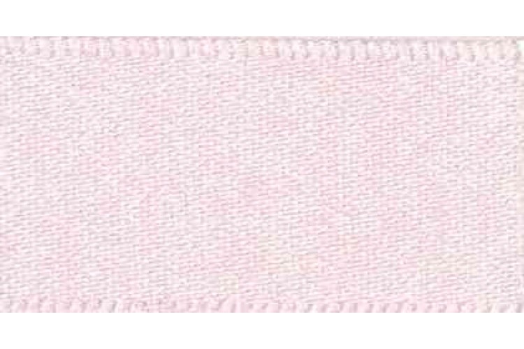 10mm Pale Pink Double Satin Ribbon