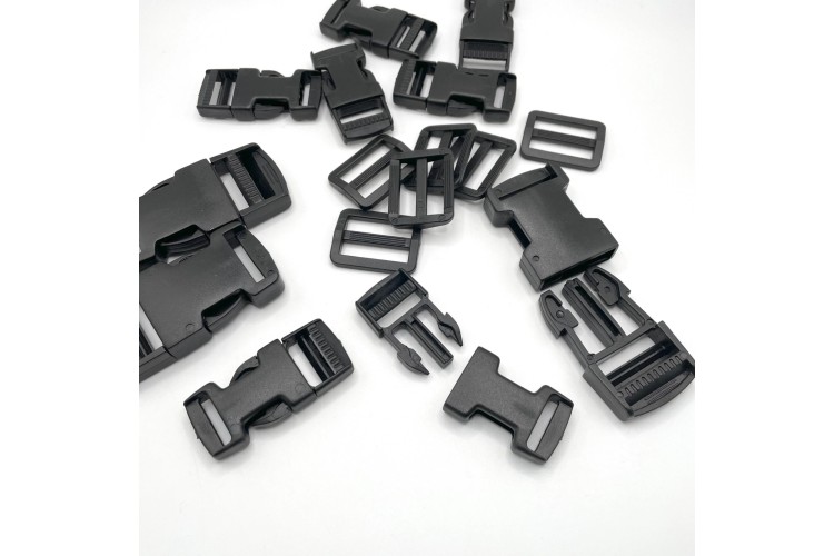 15mm Heavy Duty Bag Clips Black