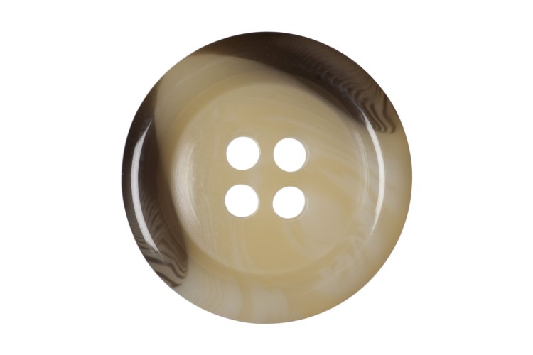 20mm Beige Variegated Men's Jacket Button