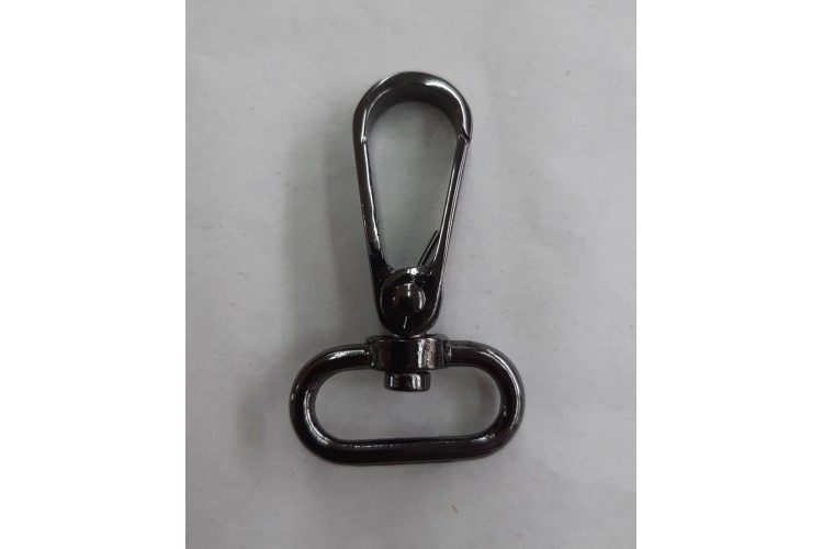 25mm Antique Black Swivel Clips