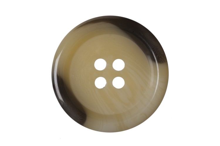 25mm Beige Variegated Men's Jacket Button