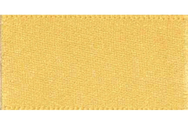 25mm Gold Double Satin Ribbon