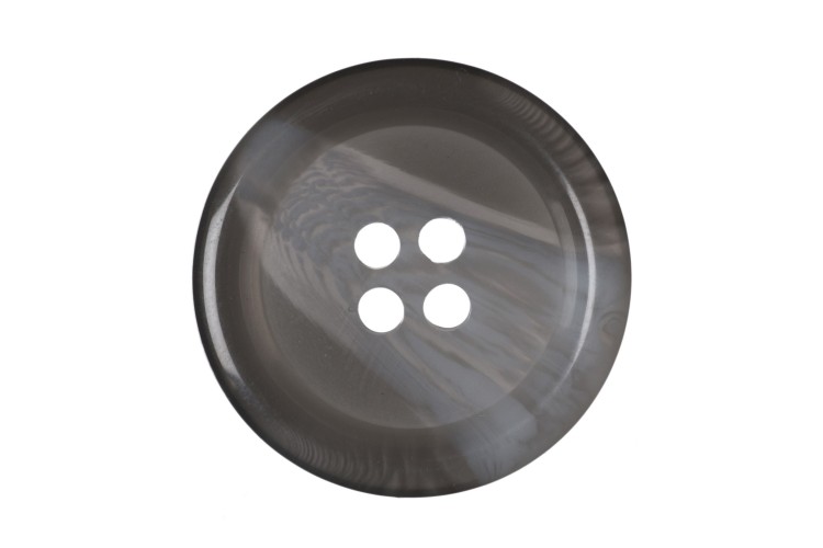 25mm Grey Variegated Men's Jacket Button