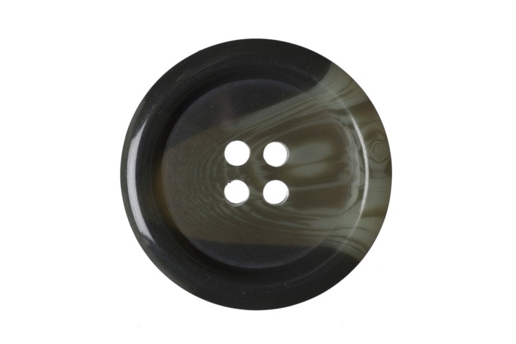 28mm Green Variegated Men's Jacket Button