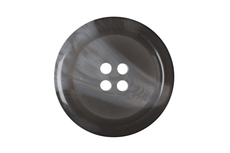 28mm Grey Variegated Men's Jacket Button
