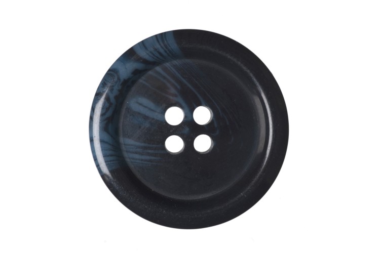28mm Navy Variegated Men's Jacket Button