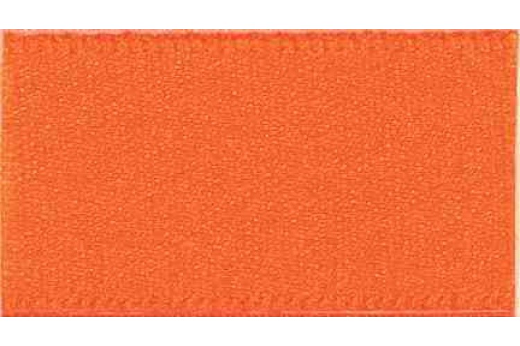 35mm Orange Delight Double Satin Ribbon