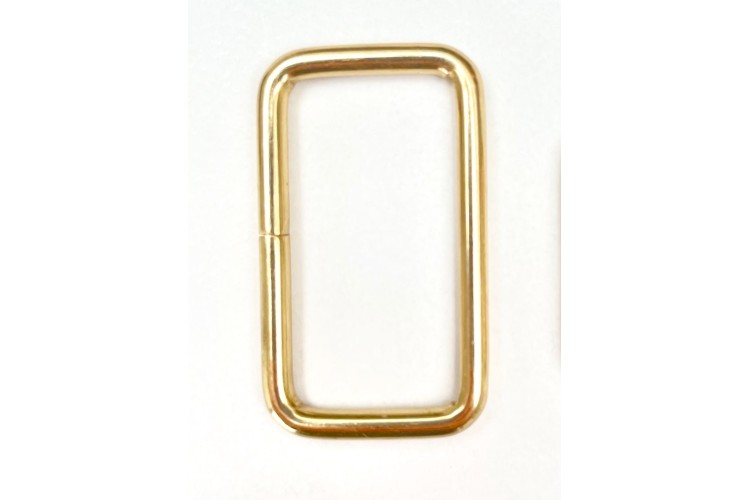 38mm Bag Sliders without Bar Gold