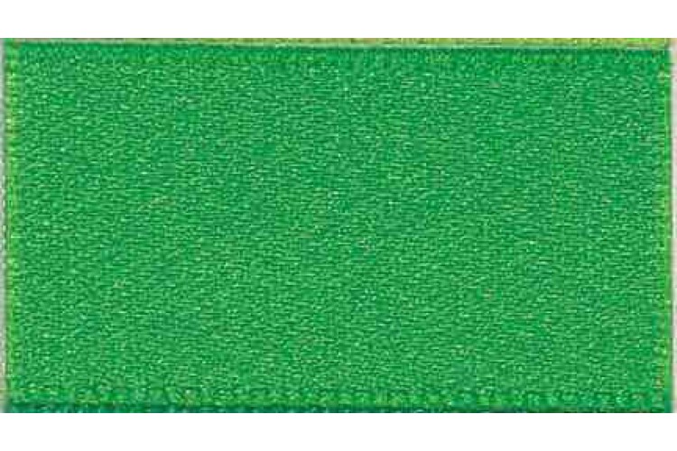 7mm Emerald Double Satin Ribbon