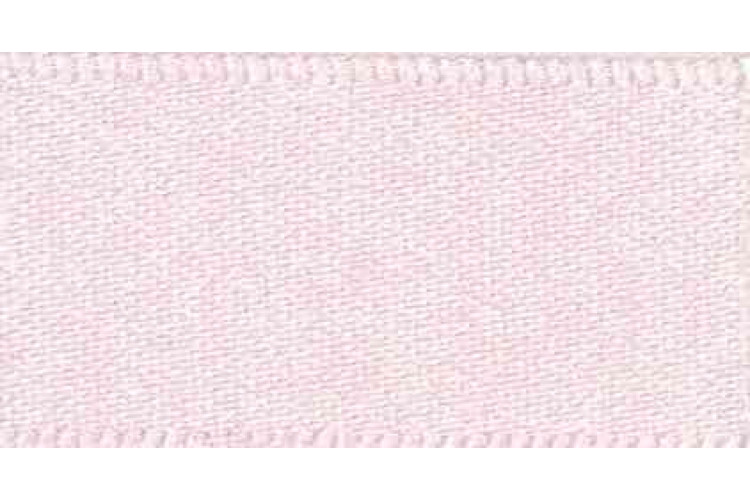 7mm Pale Pink Double Satin Ribbon