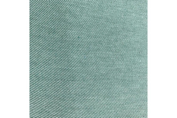 9.4 oz Green Denim Jacquard