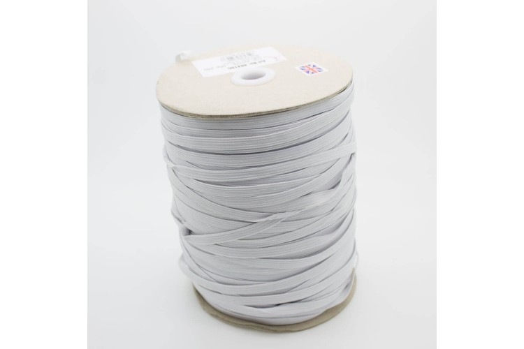 9mm Corded Elastic White 46412C