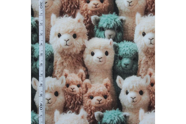 Alpacas Cotton Jersey