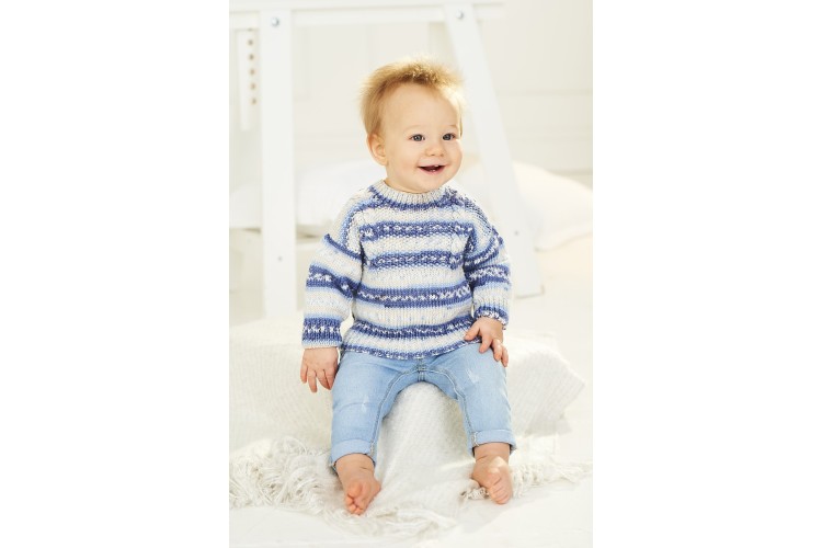 Baby Cardigan & Sweater DK 9844