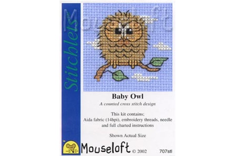 Baby Owl Stitch Kit