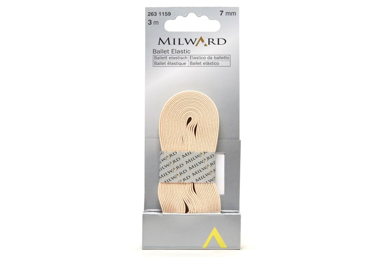Ballet Elastic 7mm x 3m Natural
