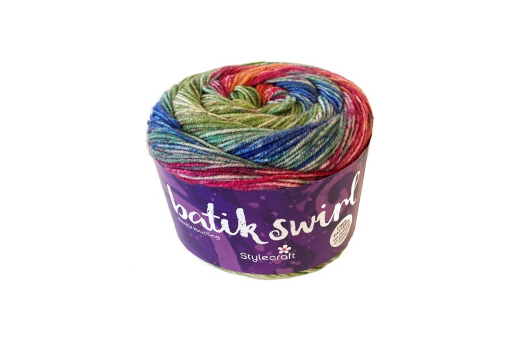 Batik Swirl DK Wool