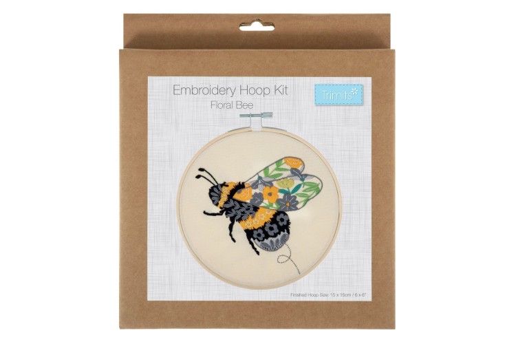 Bee Embroidery Kit