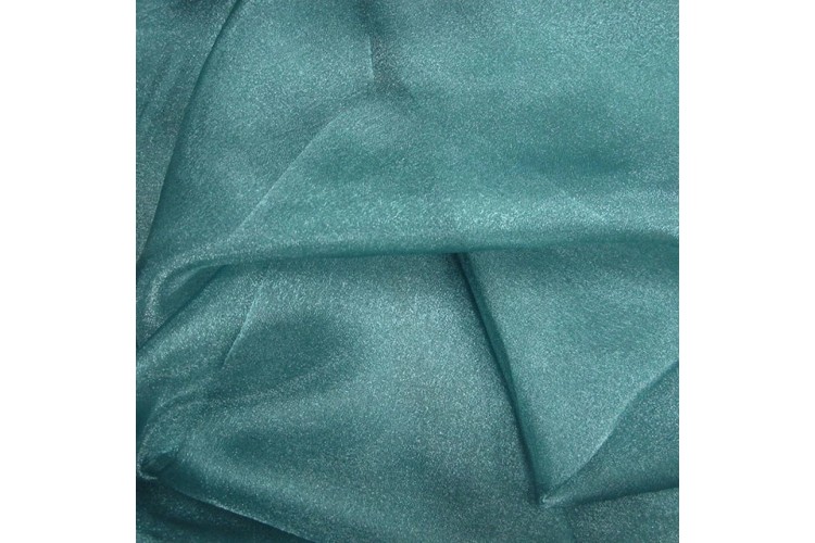 Bottle Green Organza