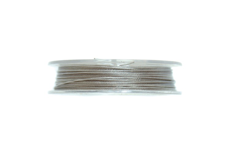 Bracelet Wire Silver Steel 5m x 0.45mm