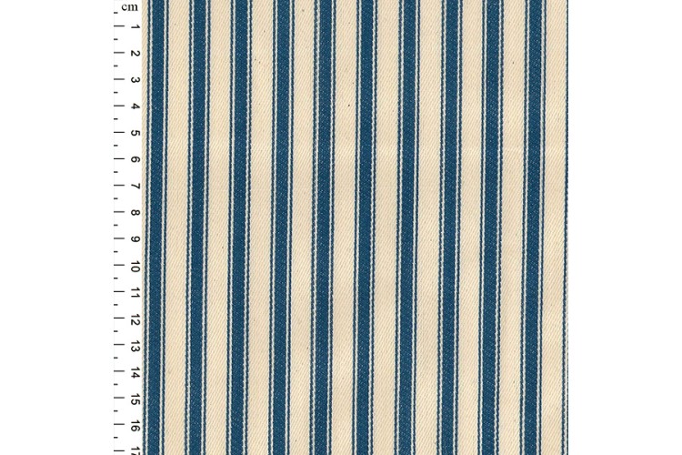 Canvas Ticking Stripe - Marine