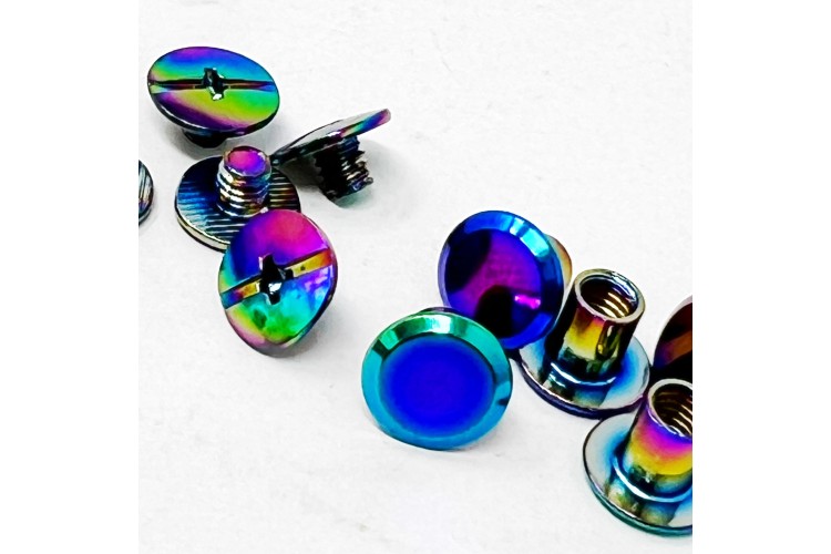 Chicago Screws 10mm Rainbow