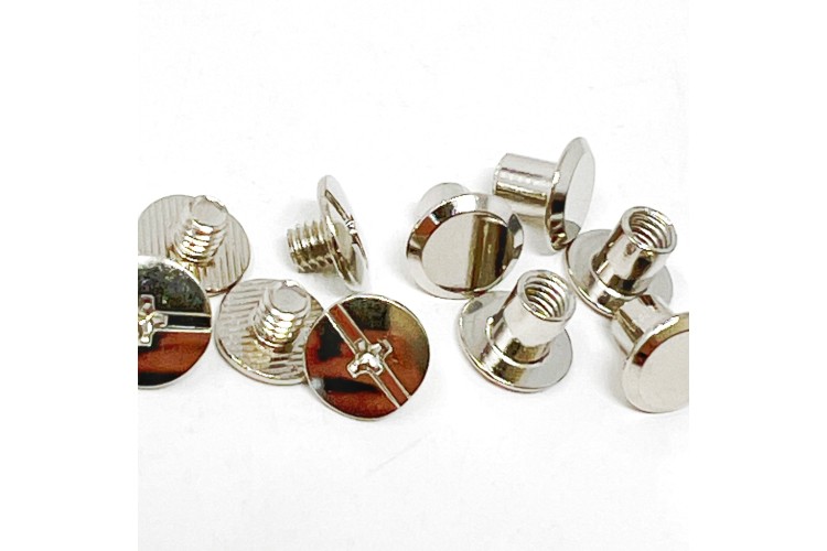 Chicago Screws 10mm Silver