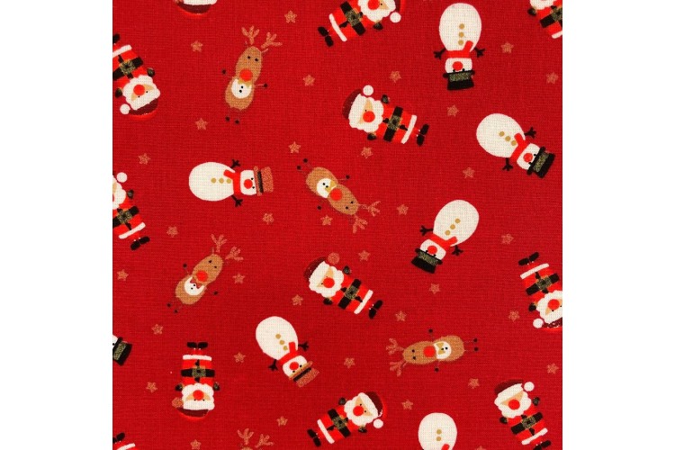Christmas Characters Red