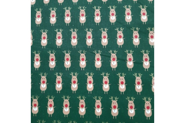 Christmas Reindeer Green