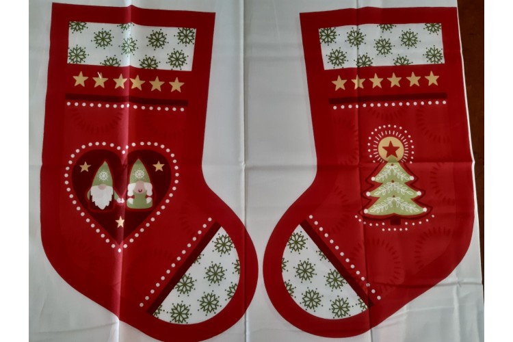 Christmas Stocking Panel