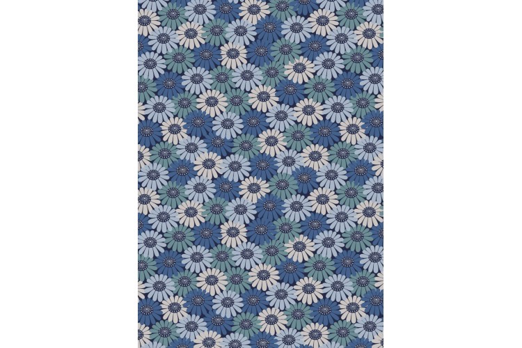 Compact Florals Blue