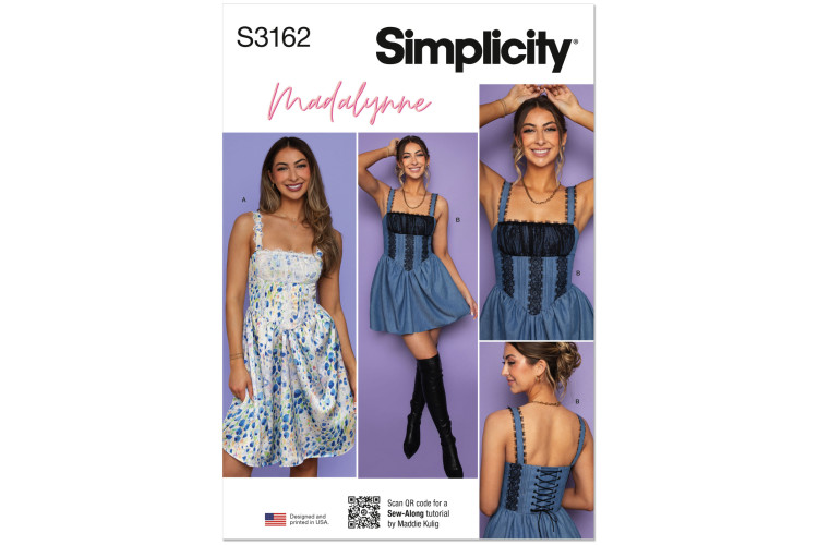 Corset Dress Size 8-16 (S3162-K5)