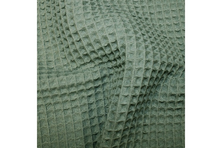 Cotton Waffle Green