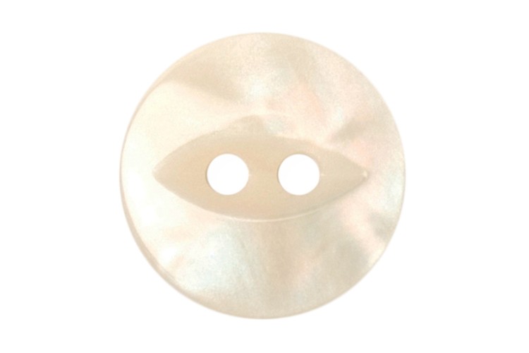 Cream Button 15mm 2B\1230