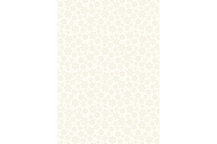 Cream on Cream Snowflakes