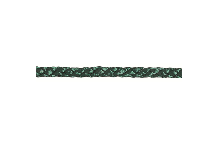 Crepe Cord 6mm Bottle Green