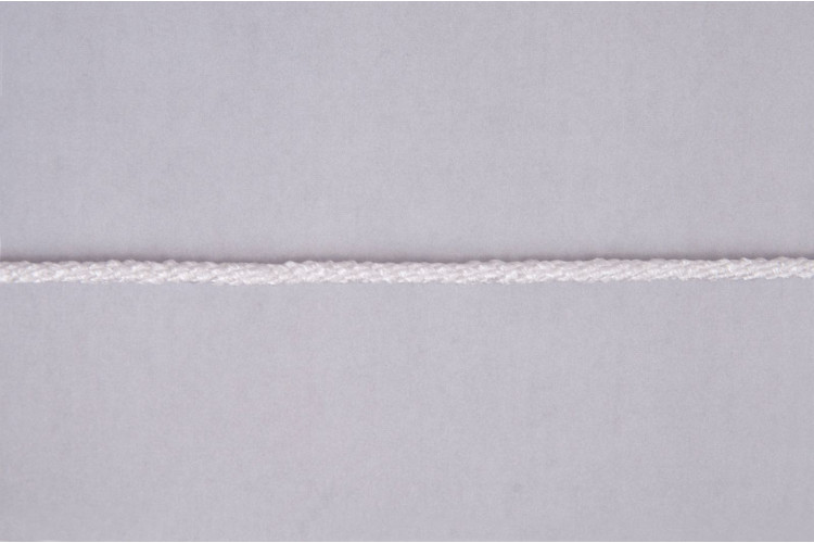 Crepe Lacing Cord 3mm White