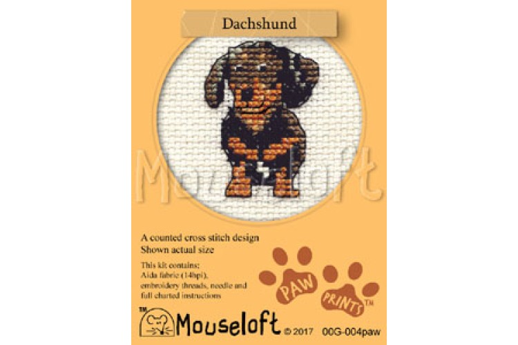 Dachshund Paw Prints Kit