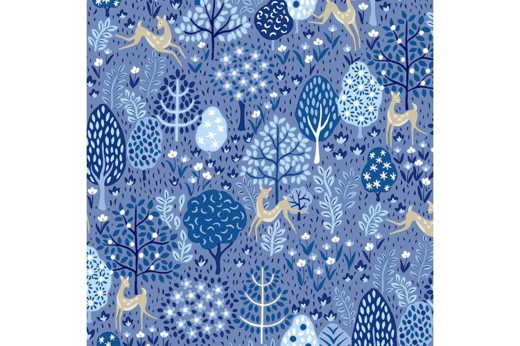 Dancing Deer Blue