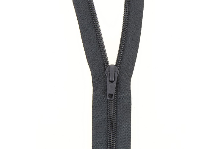 Dark Grey Open Ended Zip 30