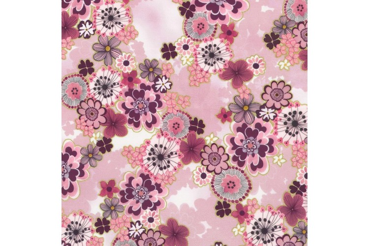 Decorative Floral Pearl Pink