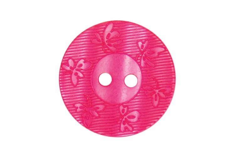 Deep Pink Round 18mm 2B\2032