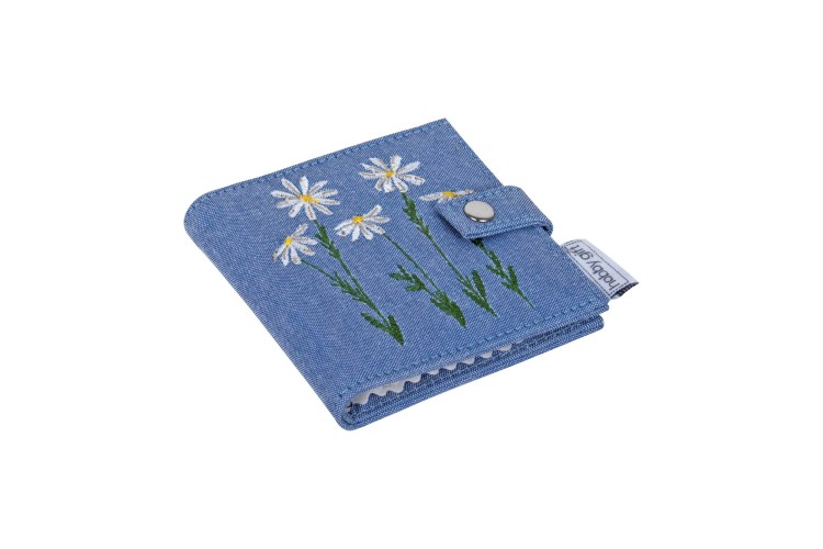 Denim Daisies Needle Case