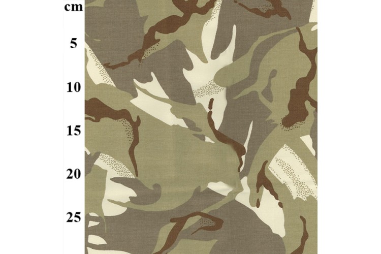 Desert Camouflage Cotton Drill