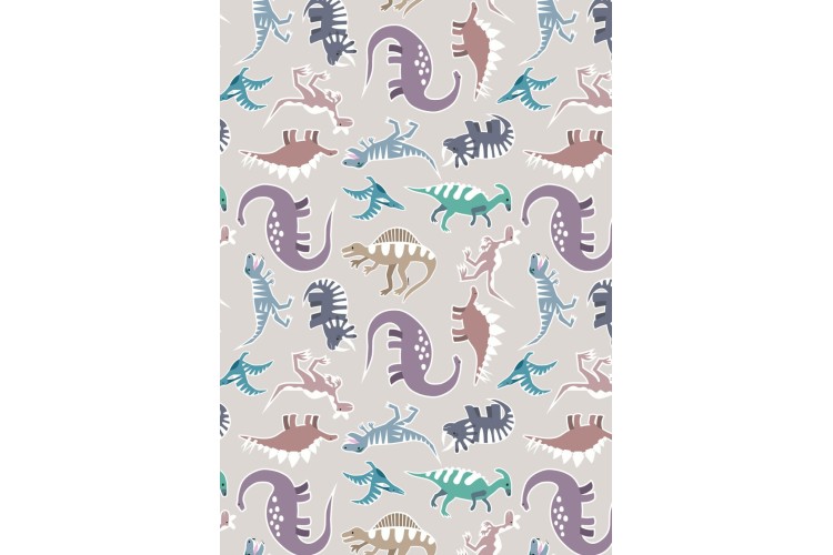 Dino Glow Scatter Warm Grey