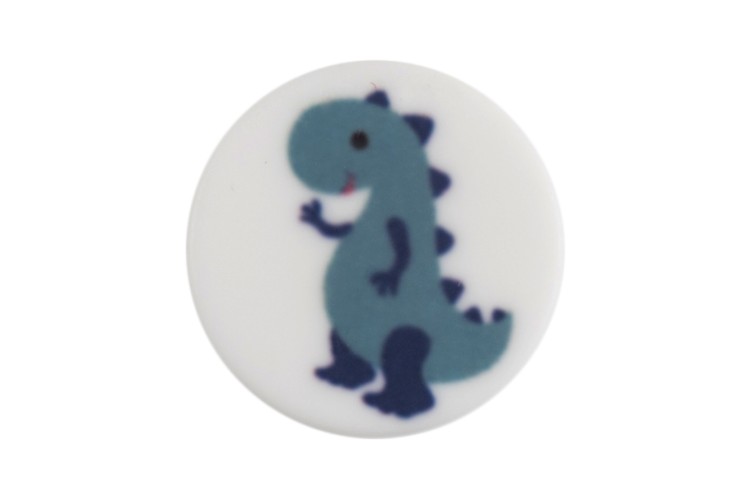 Dinosaur Shank Button 15mm 2B\2758