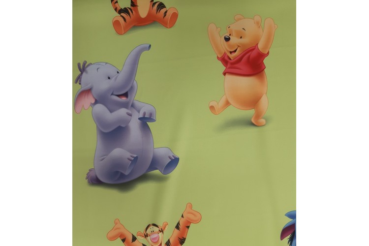 Disney Pooh Bear Blackout Curtain Fabric