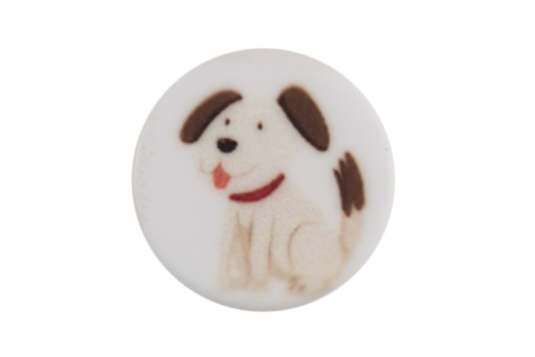 Dog Buttons 15mm 2B/2748