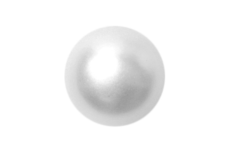 Domed Pearl Effect Button Shank 11mm