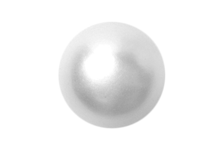 Domed Pearl Effect Button Shank 13mm